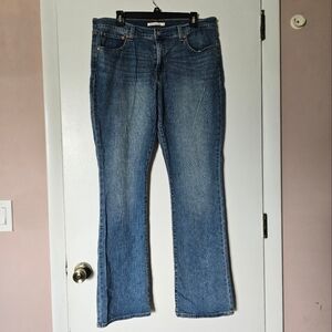 Levi's 415 relaxed bootcut classic western women's high-rise jeans Size 32